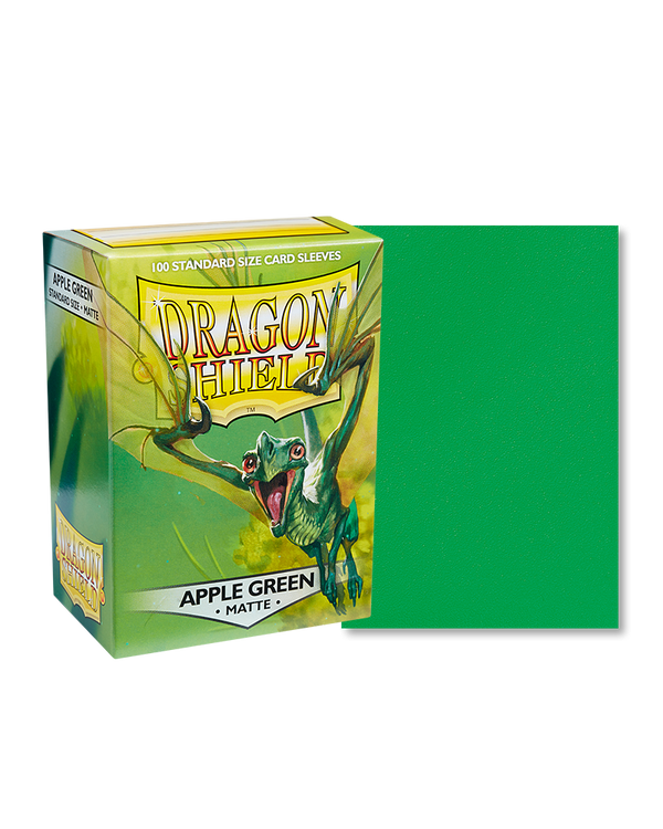 Deck Sleeves - Dragon Shield - Matte - Apple Green (100 ct.)