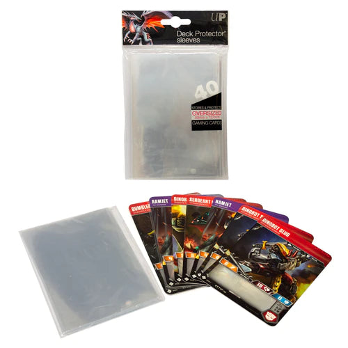 Deck Sleeves (Oversized) - Ultra Pro - Clear (40 ct.)