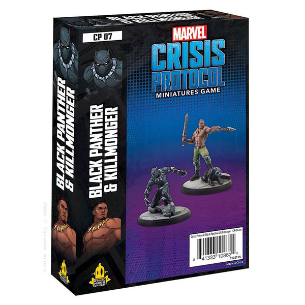 Marvel Crisis Protocol - Black Panther and Killmonger Character Pack