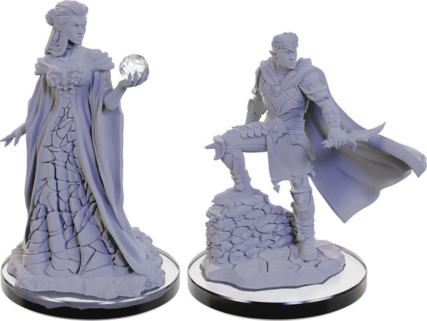 Critical Role - Unpainted Miniatures - Xhorhasian Mage & Xhorhasian Prowler