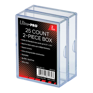 Ultra Pro - Card Storage - Card Case - 25 Ct. 2-Piece Slide Box