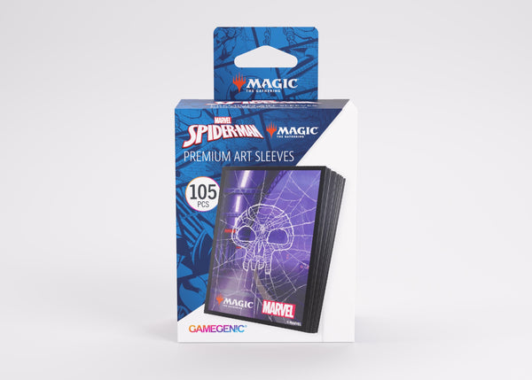 Deck Sleeves - Gamegenic - Premium Art Sleeve - Magic: The Gathering - Marvel's Spider-Man - Swamp (105.ct)