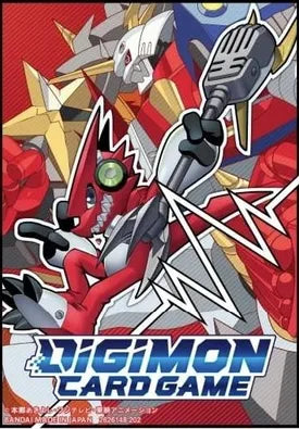Deck Sleeves - Bandai - Digimon - Official Sleeves Set 2 - Shoutmon & Omega Shoutmon (60 ct.)