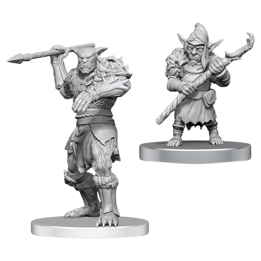 Bugbear Card D&D - Nolzur's Marvelous Unpainted Miniatures - Bugbear Stalker & Gobl ...