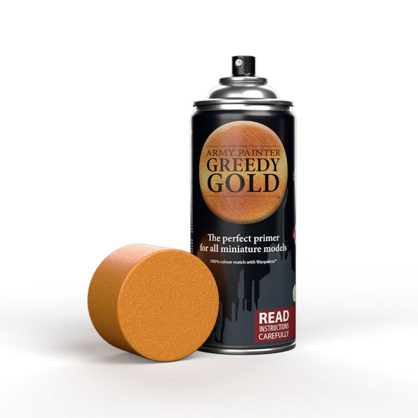 Painting - The Army Painter - Spray - Colour Primer - Greedy Gold