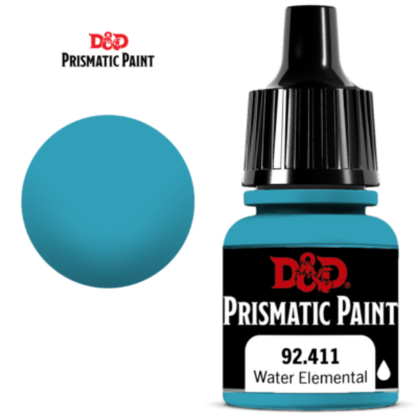 Painting - WizKids - D&D - Prismatic Paint - Color - Water Elemental (8 ml.)