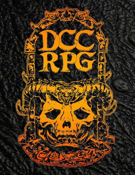 Dungeon Crawl Classics RPG - Core Rulebook (Demon Skull Monster Hide Edition Hardcover)
