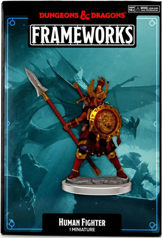 D&D - Frameworks Miniatures - Human Fighter Female