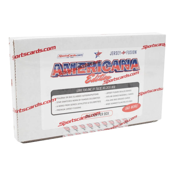 Jersey Fusion Americana Edition Hobby Box