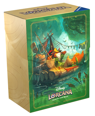 Deck Box - Ravensburger - 80 Card Deck Box - Disney Lorcana TCG - Into the Inklands - Robin Hood