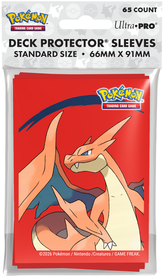 Deck Sleeves - Ultra Pro - Deck Protector - Pokémon - Mega Charizard Y (65 ct.)