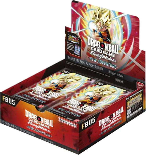 Dragon Ball Super Card Game - Fusion World - New Adventure (FB05) Booster Display Box