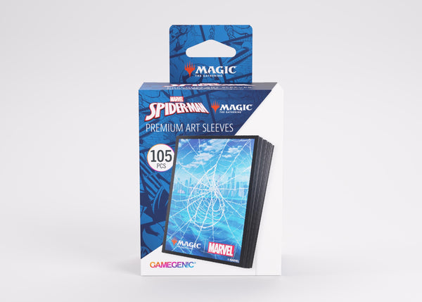 Deck Sleeves - Gamegenic - Premium Art Sleeve - Magic: The Gathering - Marvel's Spider-Man - Island (105.ct)