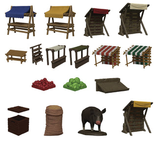 WizKids - Dungeon Dressings - Traps - Merchant's Row