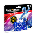 Power Rangers RPG - Dice Set (7 Ct. + Coin) - Blue