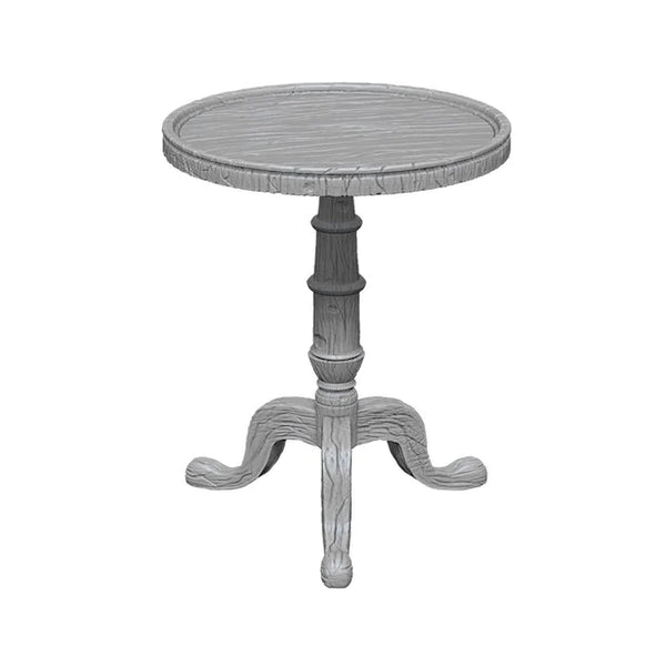 WizKids Deep Cuts Unpainted Miniatures - Small Round Tables