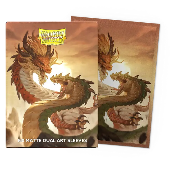 Deck Sleeves - Dragon Shield - Art - Matte Dual - Wood Snake 2025 (100 ct.)