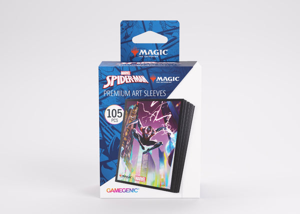 Deck Sleeves - Gamegenic - Premium Art Sleeve - Magic: The Gathering - Marvel's Spider-Man - Miles Morales  (105ct.)