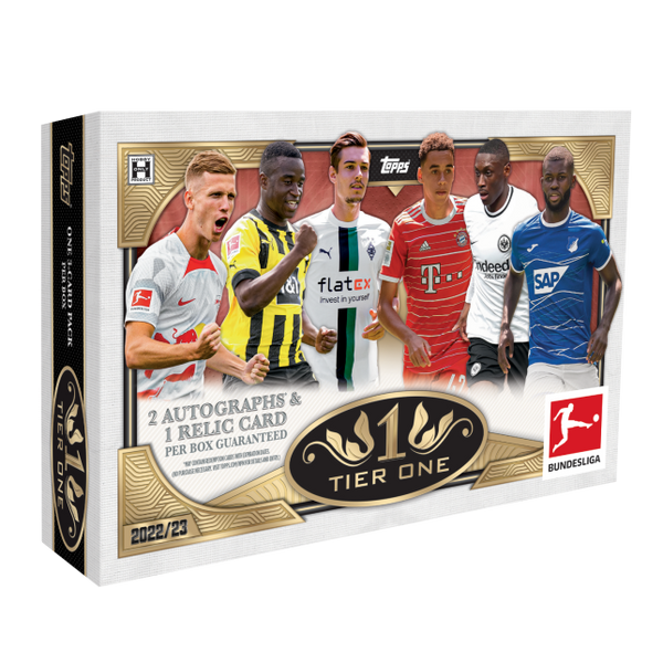 2023 Topps Bundesliga Tier One Soccer Hobby Box