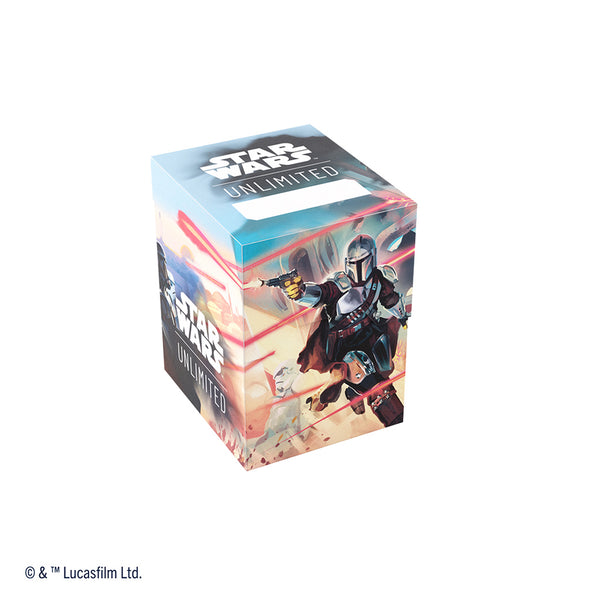 Deck Box - Gamegenic - Star Wars: Unlimited - Soft Crate - Mandalorian/Moff Gideon