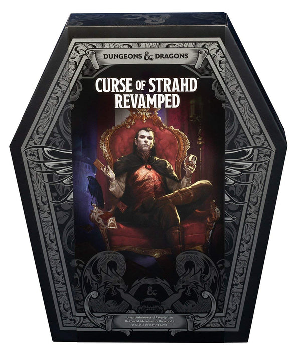 D&D 5th Edition - Dungeons & Dragons RPG - Curse of Strahd Revamped Box Set