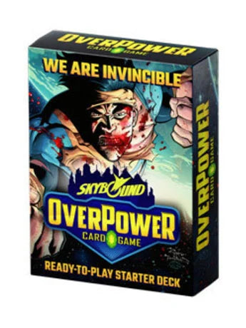 (NOT FOR SALE UNTIL 08/28/2026) OverPower Card Game - Starter Deck - Invincible & The Walking Dead - We Are Invincible