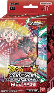 Dragon Ball Super Card Game - Zenkai Series - Red Rage Starter Deck (SD17)