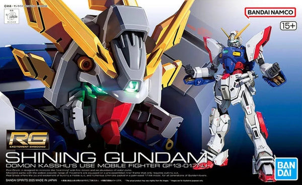 Bandai Hobby -  G Gundam - RG Shining Gundam 1/144 Model Kit