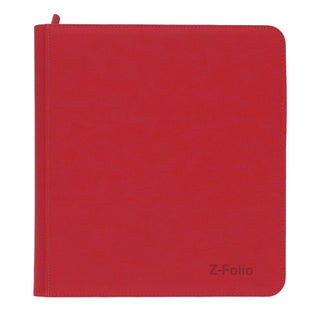 Binder - BCW - 12-Pocket Album Z-Folio - Red