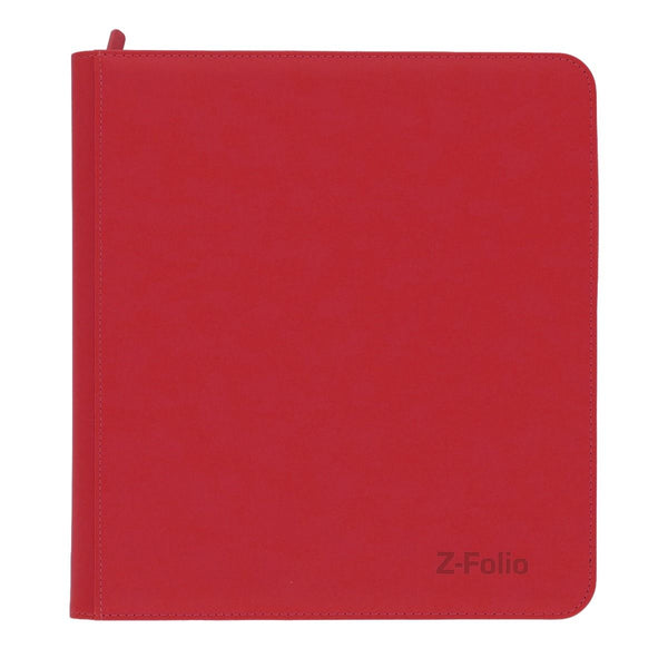 Binder - BCW - 12-Pocket Album Z-Folio - Red