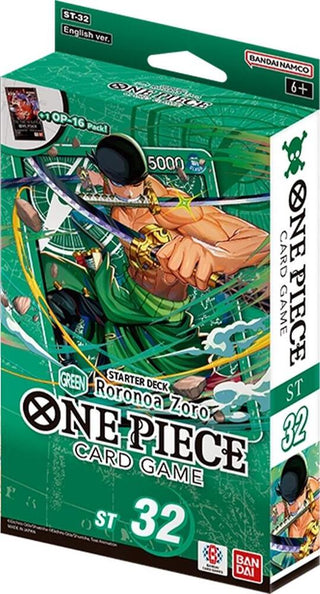 One Piece Card Game - Starter Deck - Roronoa Zoro (ST-32)