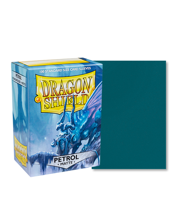 Deck Sleeves - Dragon Shield - Matte - Petrol (100 ct.)