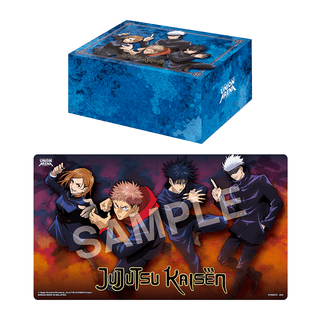 Union Arena TCG - Jujutsu Kaisen Playmat & Half Storage Box Set