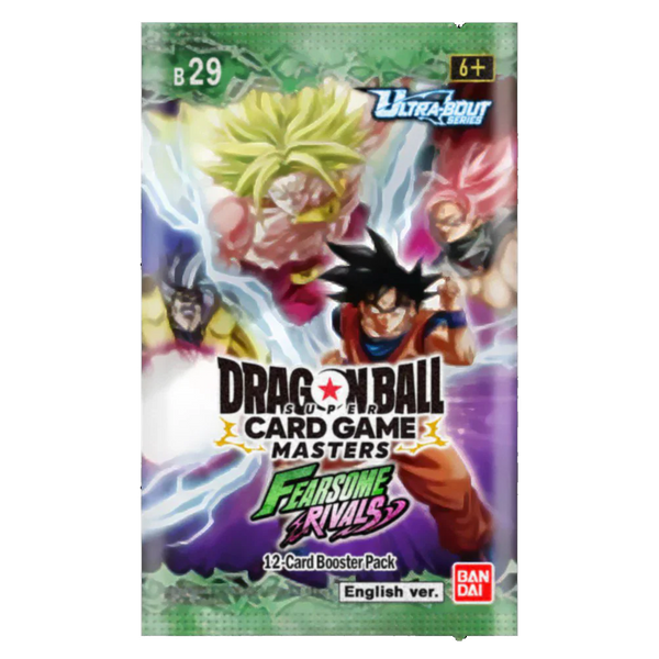 Dragon Ball Super Card Game Masters - Ultra-Bout - Set 02 Fearsome Rivals Booster Pack