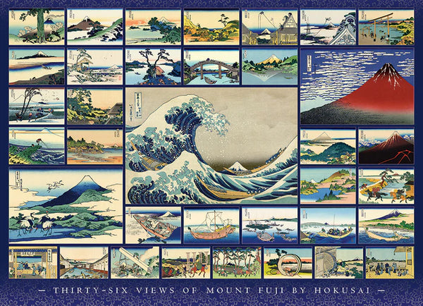 Hokusai - Jigsaw Puzzle (1000 Pcs.)
