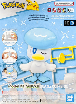 Bandai Hobby - Pokémon Quick - Quaxly Model Kit