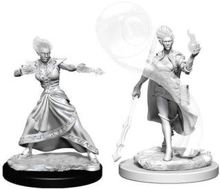 D&D - Nolzur's Marvelous Unpainted Miniatures - Fire Genasi Female Wizard