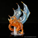 D&D - Icons of the Realms - Premium Painted Miniatures - Adult Topaz Dragon