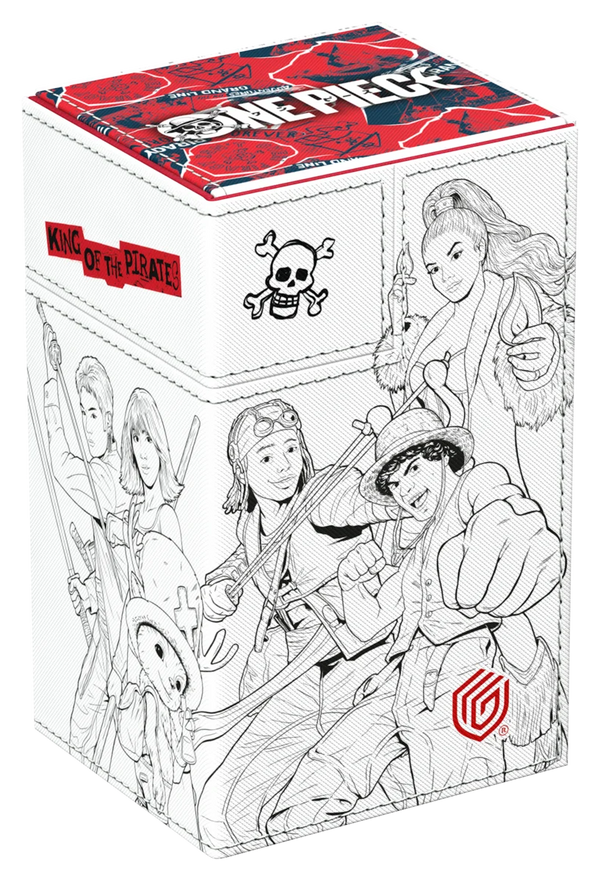 Deck Box - Ultimate Guard - Flip 'n' Tray 80+ - One Piece - Sketch