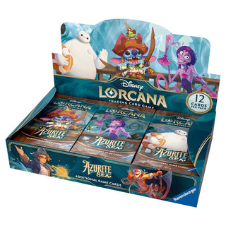 Disney Lorcana TCG - Azurite Sea Booster Display Box (ONLINE PREORDER 11/25/24)