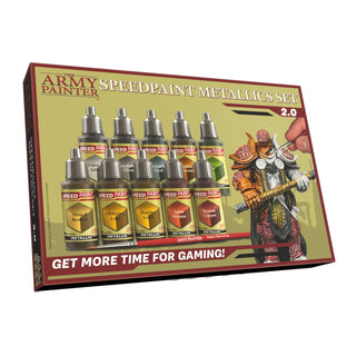 Painting - The Army Painter - Speedpaint Metallics Set 2.0