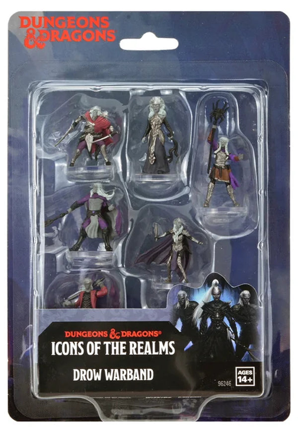 D&D - Icons of the Realms - Drow Warband