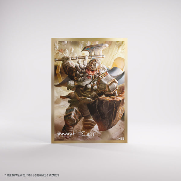 Deck Sleeves - Gamegenic - Premium Art Sleeves - MtG - The Hobbit - Thorin, Mountain-King (105 ct.)