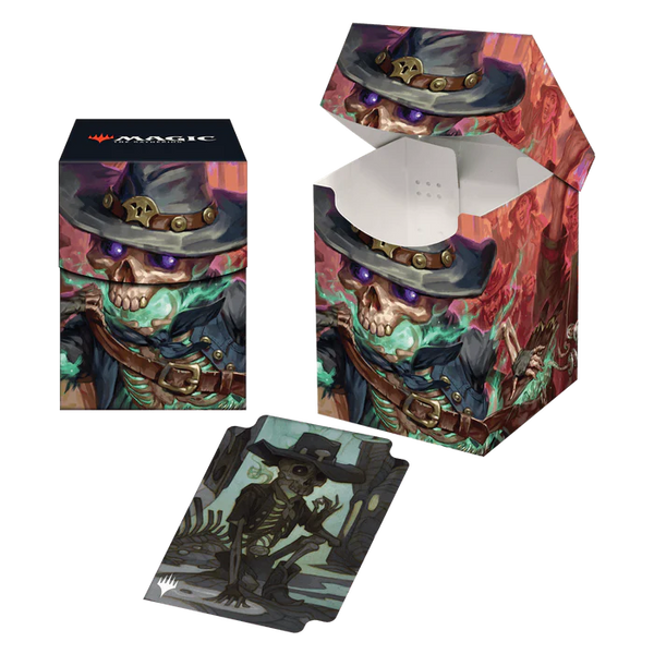 Deck Box - Ultra Pro - Pro-100+ - Magic: The Gathering - Outlaws of Thunder Junction 1 - Tinybones, the Pickpocket