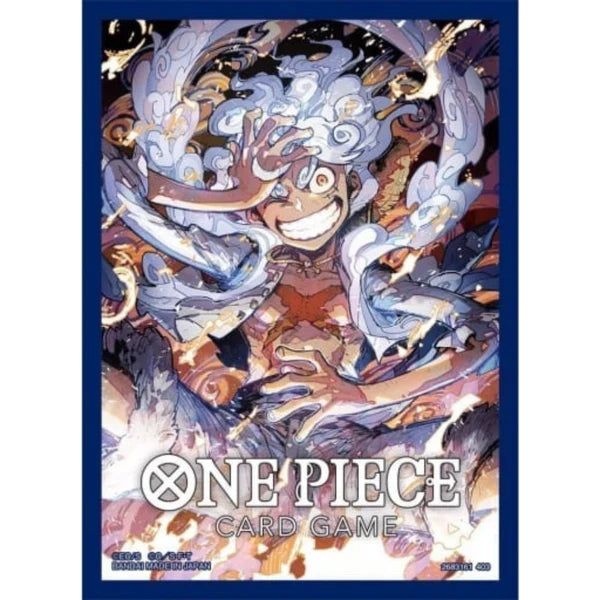 Deck Sleeves - Bandai - One Piece TCG - Official Sleeves 4 - Monkey.D.Luffy (70 ct.)