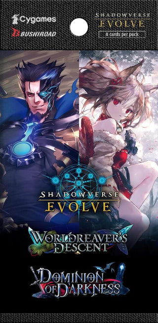 Shadowverse Evolve TCG -  Combined Set - Worldreaver's Descent & Dominion of Darkness Booster Pack
