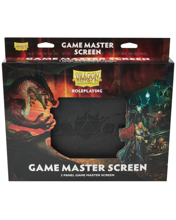 RPG Storage - Dragon Shield - Game Master Screen - Iron Grey
