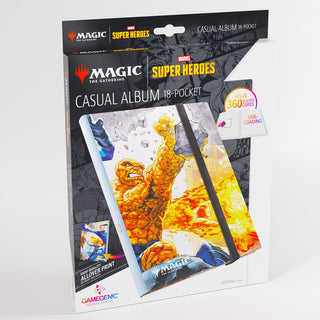 Binder - Gamegenic - 18-Pocket Casual Album  - MtG - Marvel Super Heroes - The Fantastic Four