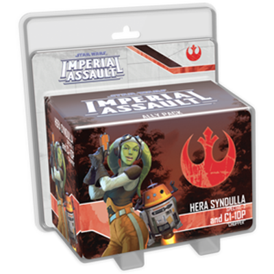 Star Wars Imperial Assault - Hera Syndulla and C1-10P Ally Pack