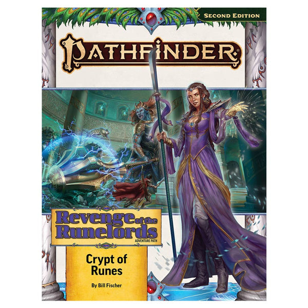 Pathfinder 2E (Second Edition) RPG - Adventure Path: Crypt of Runes - Revenge of the Runelords 2/3